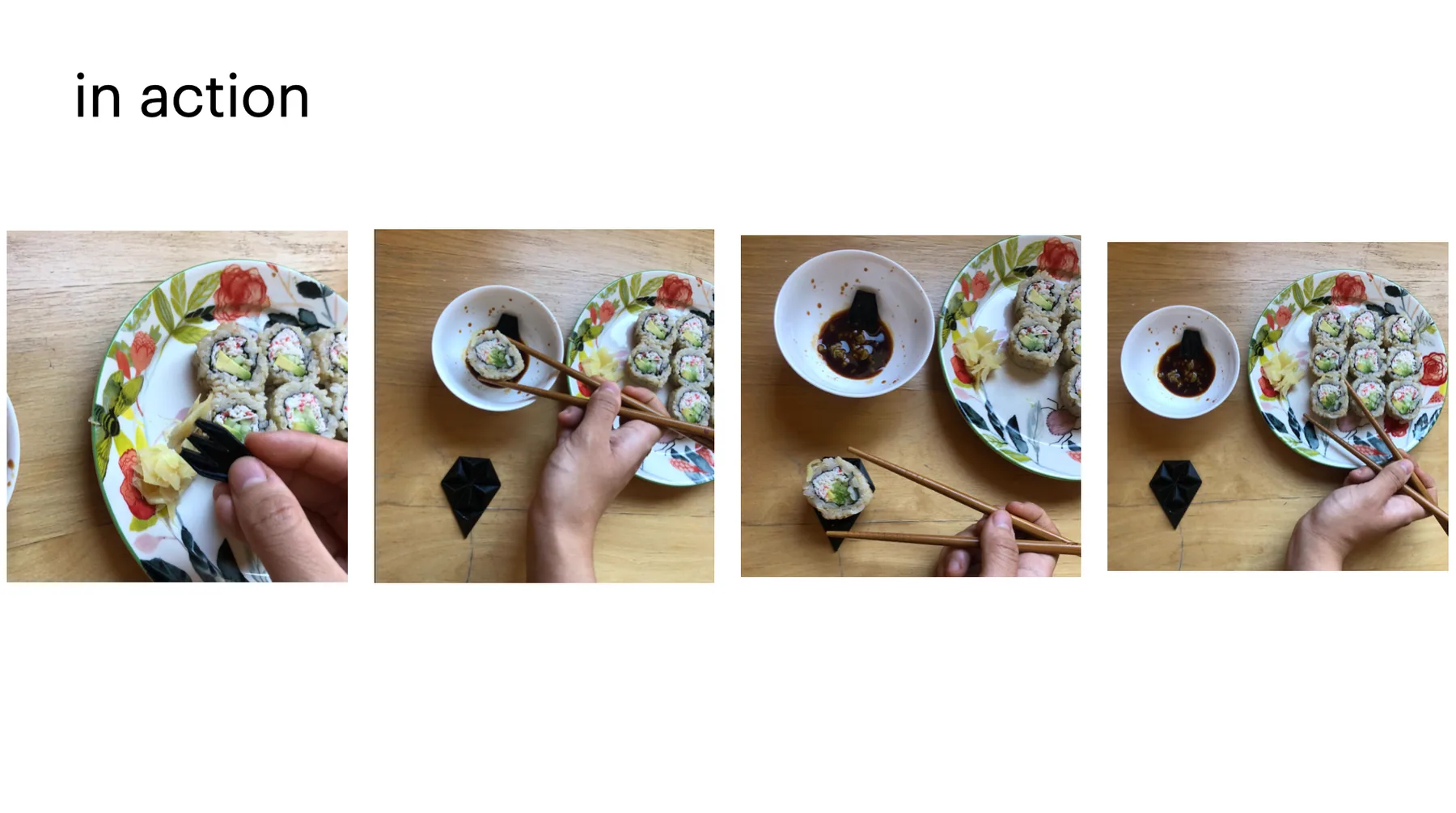 Sushi-eating accessory, 9